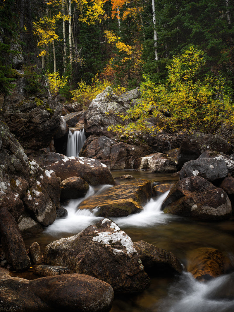 Fall Cascades Near West Branch Trail