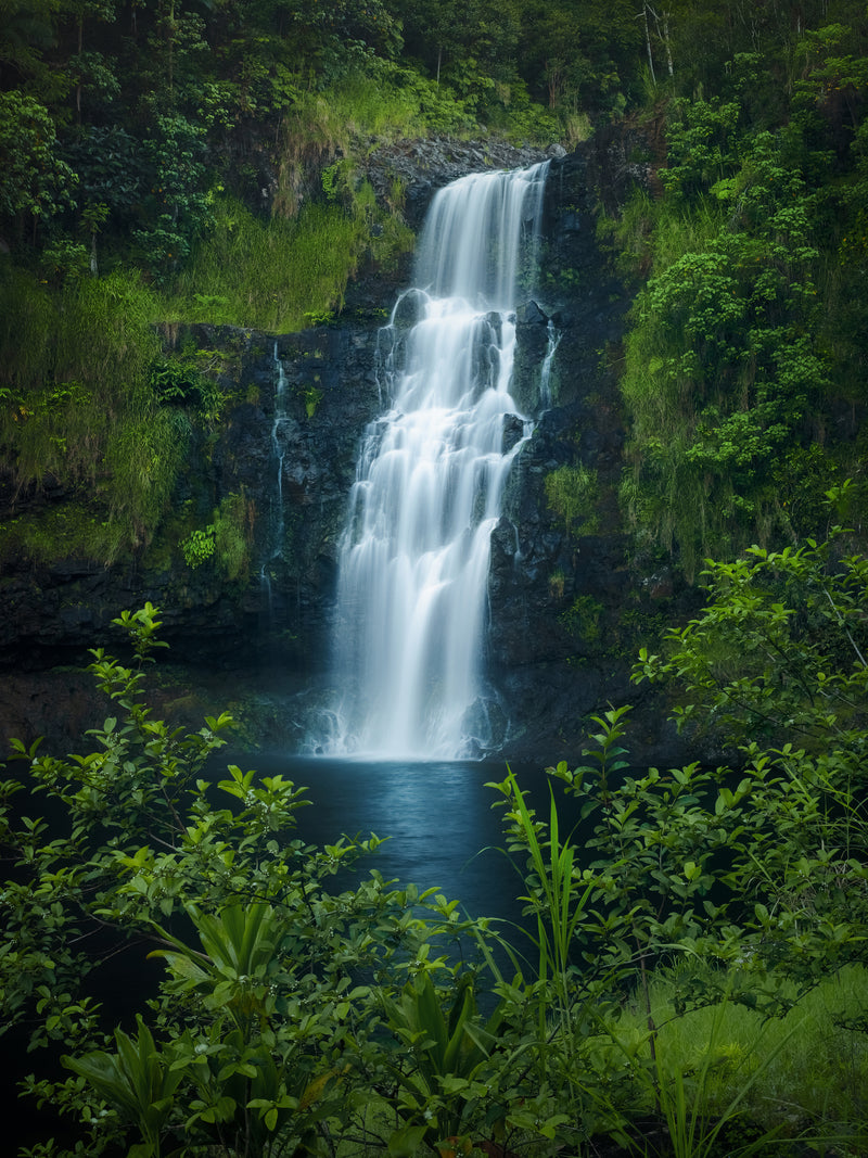 Kulaniapia Falls at Twilight