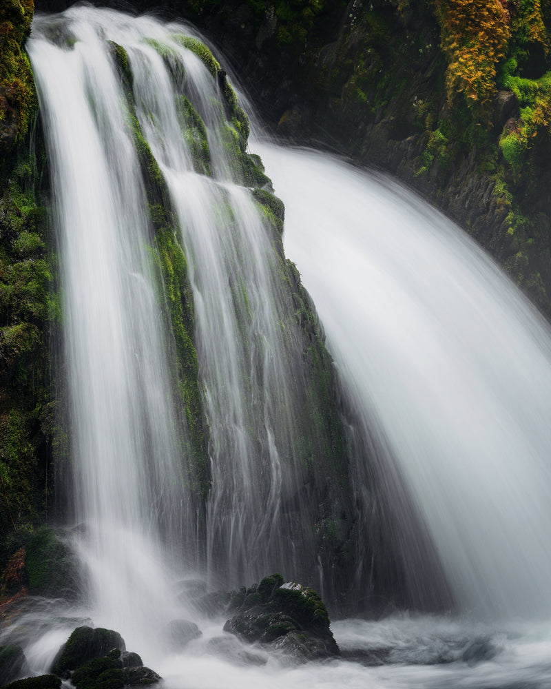 Virgin Creek Falls Detail